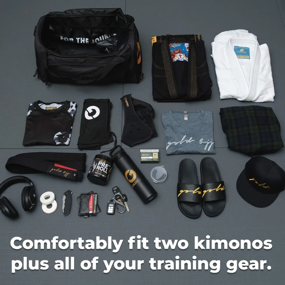 حقيبة القماش الخشن للفنون القتالية - جيب مقاوم للماء لأحذية جي، راش جارد، - مثالية لصالة الألعاب الرياضية والتدريب والسفر