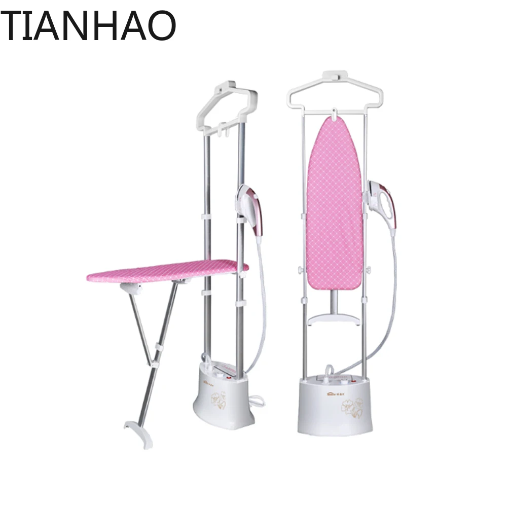 1.6L Pressurized Garment Steamer Double Pole Household Hanging Machine Steam Iron Machine Steamer for Clothes