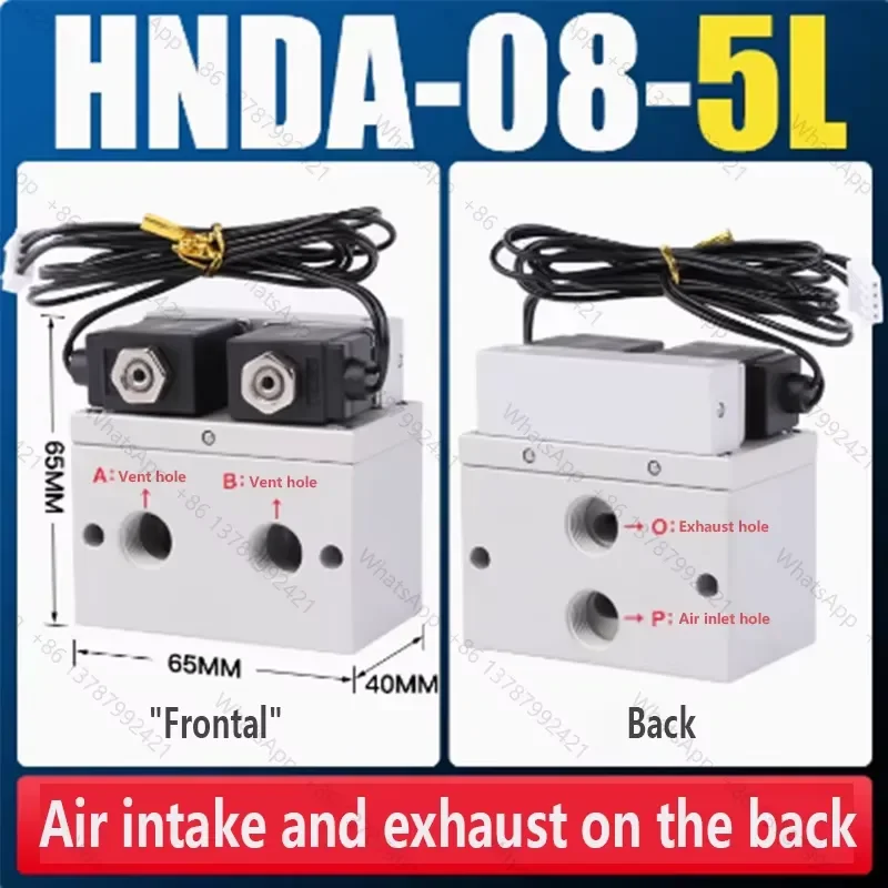 Magnetventil HNDA-08-5L Gas und Kraftstoff — Detail 4