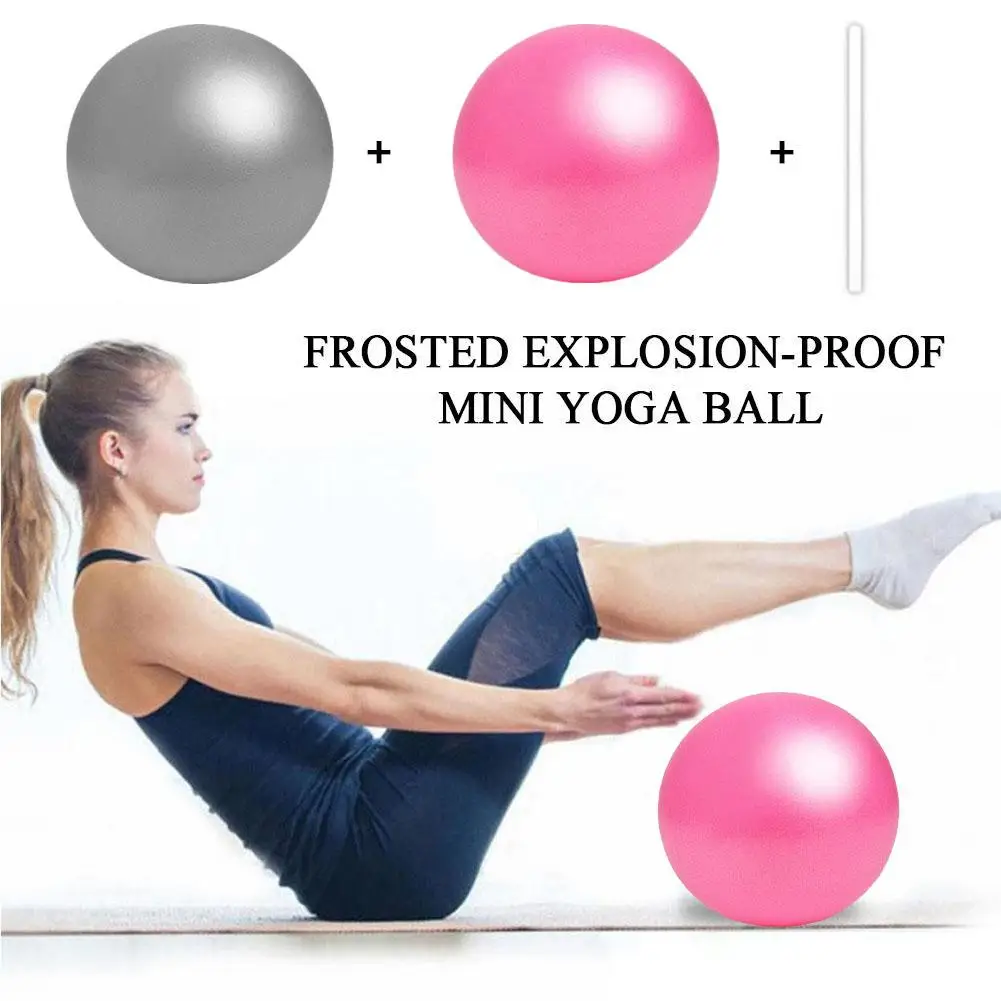 25cm Yoga Ball Pilates Balls Fitness Anti Burst Pregnancy Exercise Indoor Supplies Training Household Balls PVC S6C4