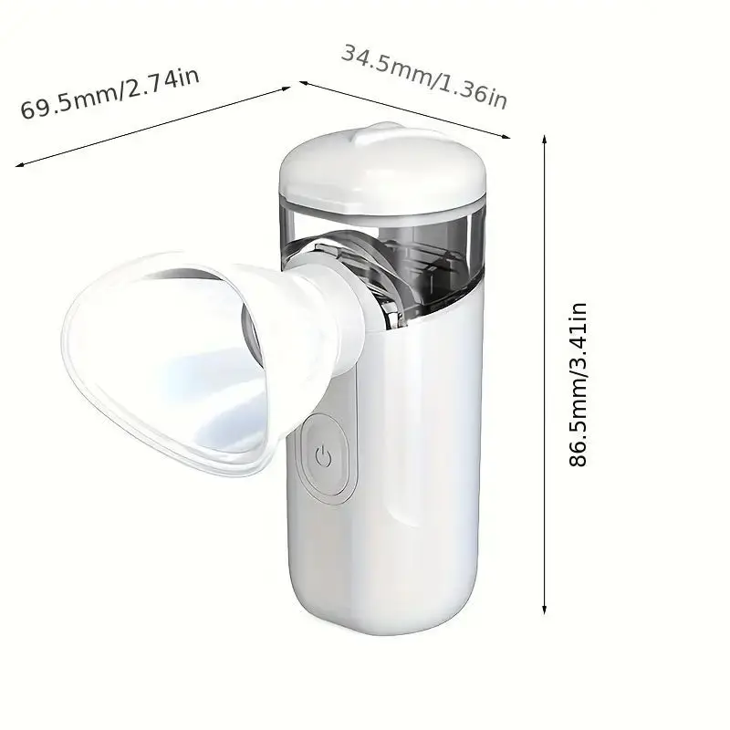Portable Eye Hydrating Device - Handheld Atomizer Steam Eye Mask for Moisturizing and Refreshing Eye Protection