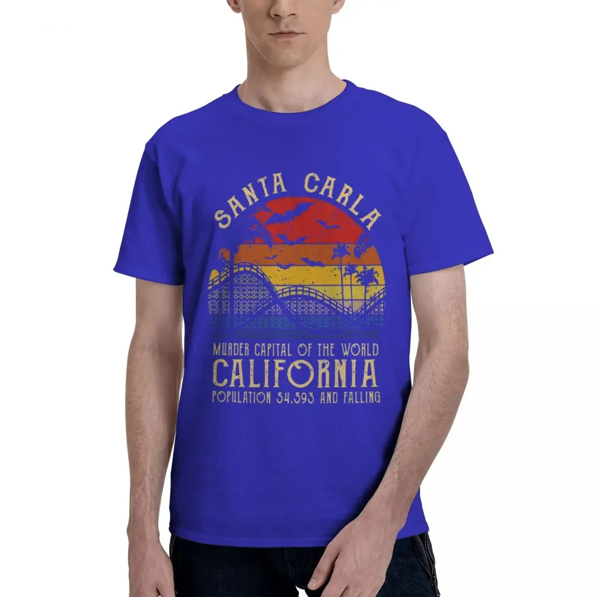 Lost Cotton Tshirt For Men Women Santa Carla The Boys Murder Capital Horror T Shirt harajuku graphic t shirts men clothing