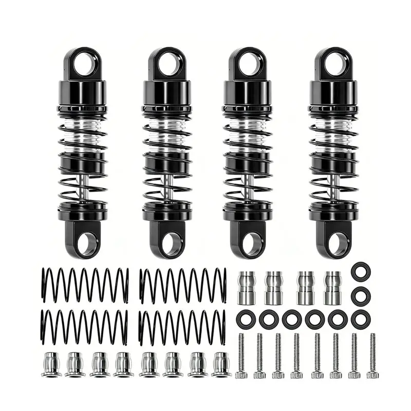 CYGJ-For Shock Absorber For AXIAL 1/30 SCX30 For Ford Ranger/For Jeep For Wrangler Aluminum Adjustable Damping 21Mm