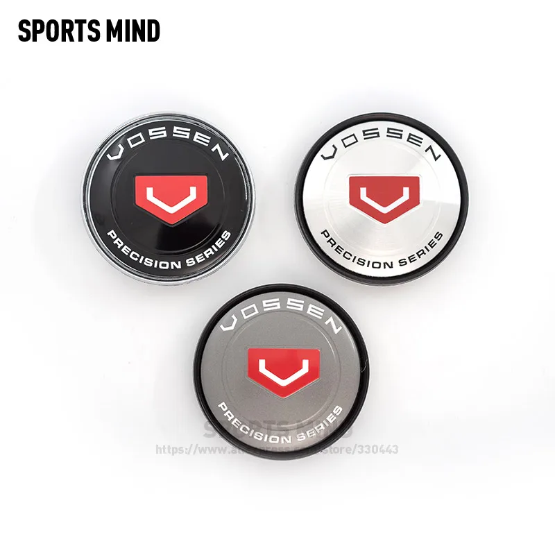 4 шт./лот 63 мм колпаки центральной ступицы колес автомобиля для VOSSEN PRECISION SERIES эмблема центральная крышка колеса автомобиля аксессуары для стайлинга автомобилей