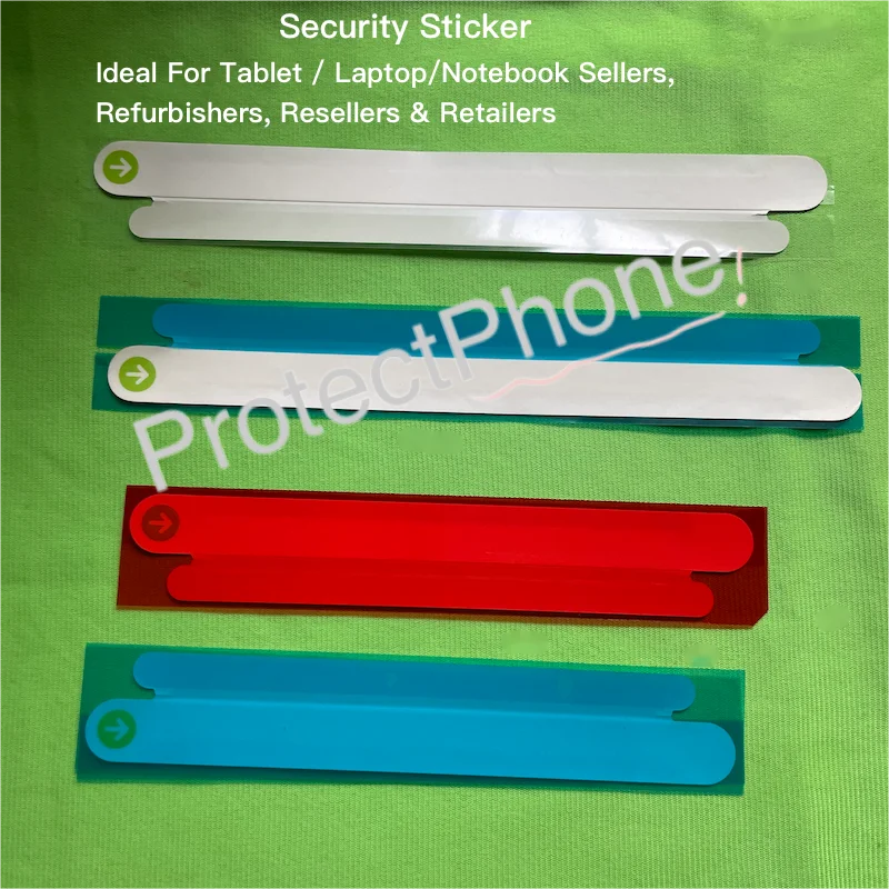 5 Sets Premium Tamper Evident Box Seal Label For MacBook Air Pro 13-16 M1-M5 Anti-Counterfeit Sticker For iPad Mini Air Pro Box