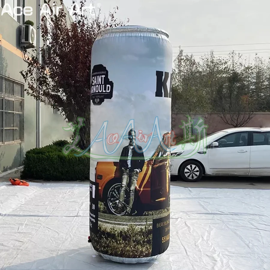 Bouteille de bière gonflable pour décoration ou promotion, conception de jeu