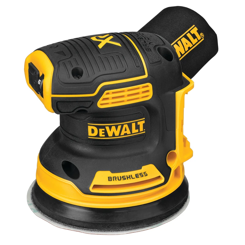 DEWALT DCW210 20V Orbital Sander Brushless Cordless Variable-Speed Handheld Vibration Polishing Woodworking Power Tools