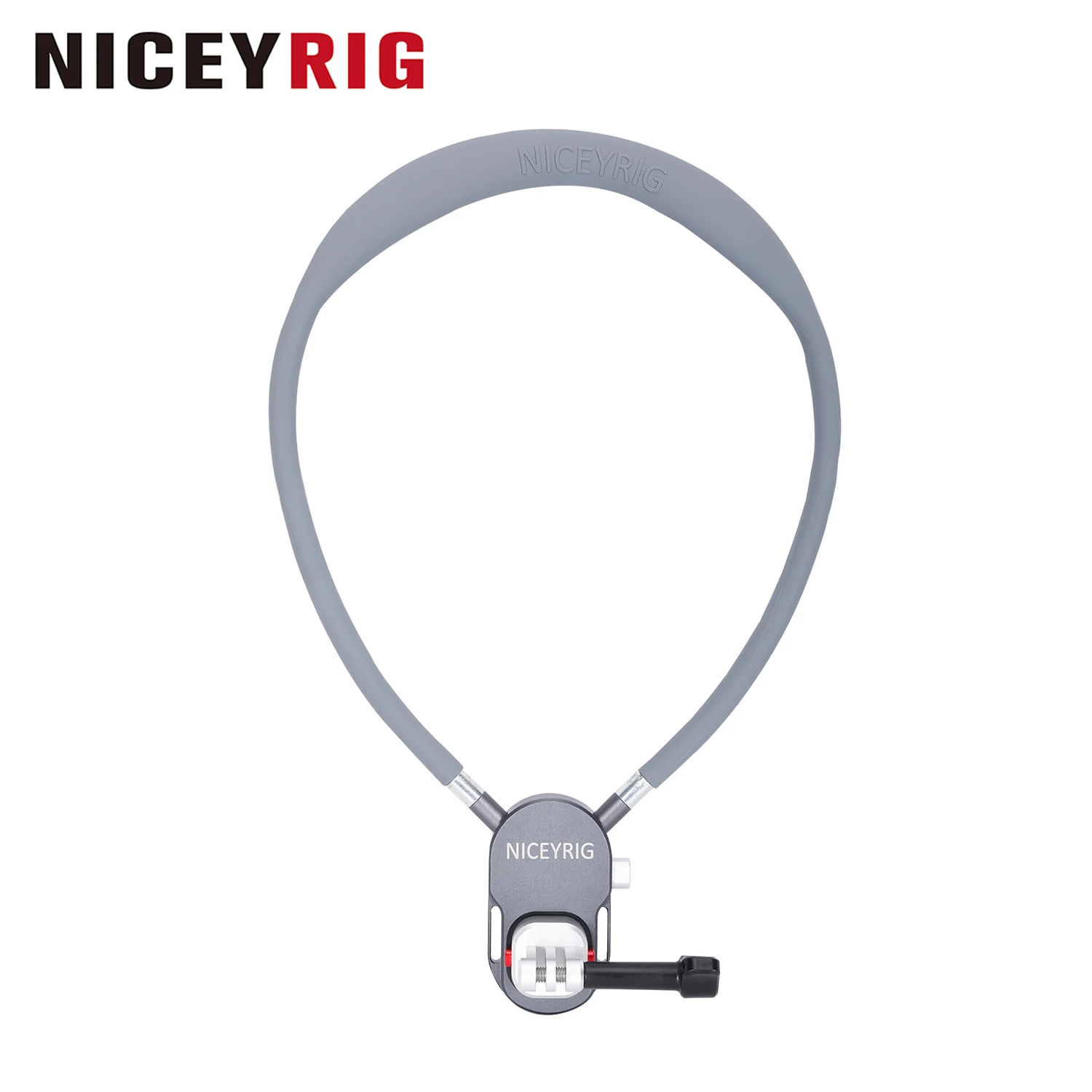 

Niceyrig Metal Neck Mount for Action Camera Quick Release with Anti-Shake Strap for GoPro Vlog POV Shots