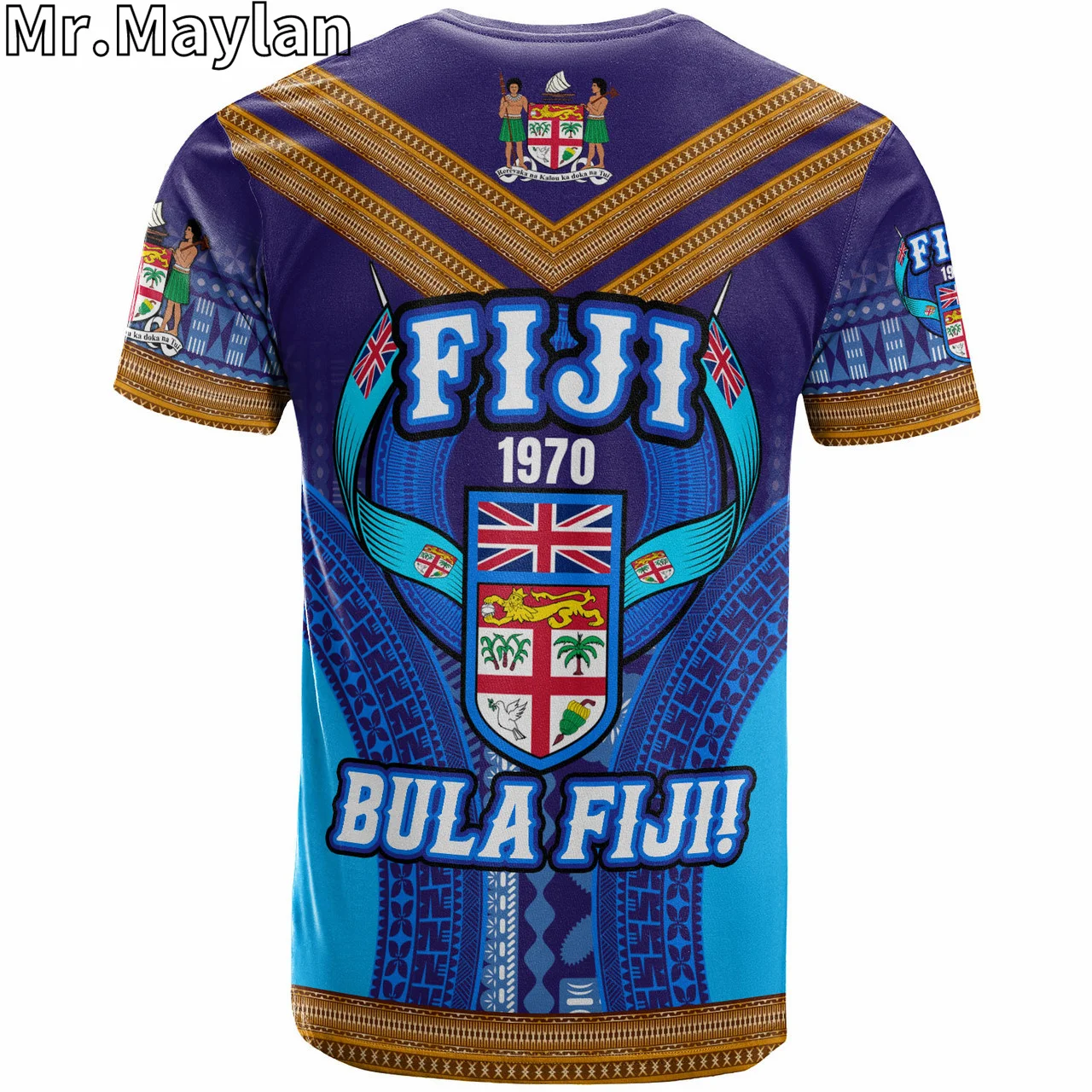 Personalised 3D Printed Fiji Day Polynesian Hawaii T-Shirt BULA FIJI Tapa Patterns Tshirt Men Women Streetwear Unisex Tee Tops