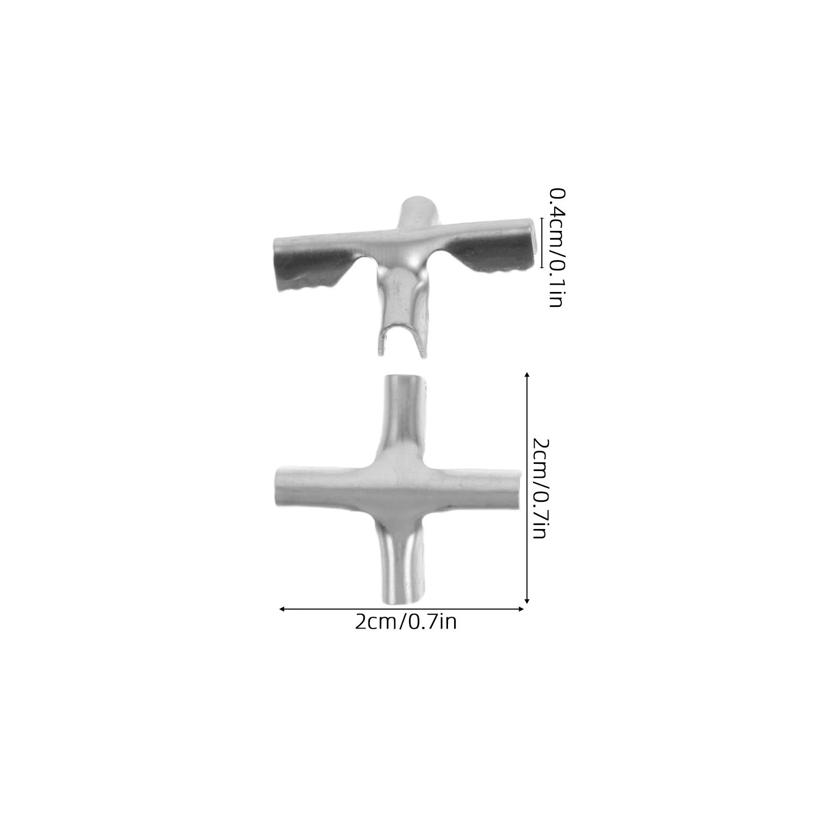 200Pcs Stainless Steel Cross Buckle Clips for Invisible Anti-Theft Net Wire Rope Safety Net Cross Connector Secure Grip Smooth