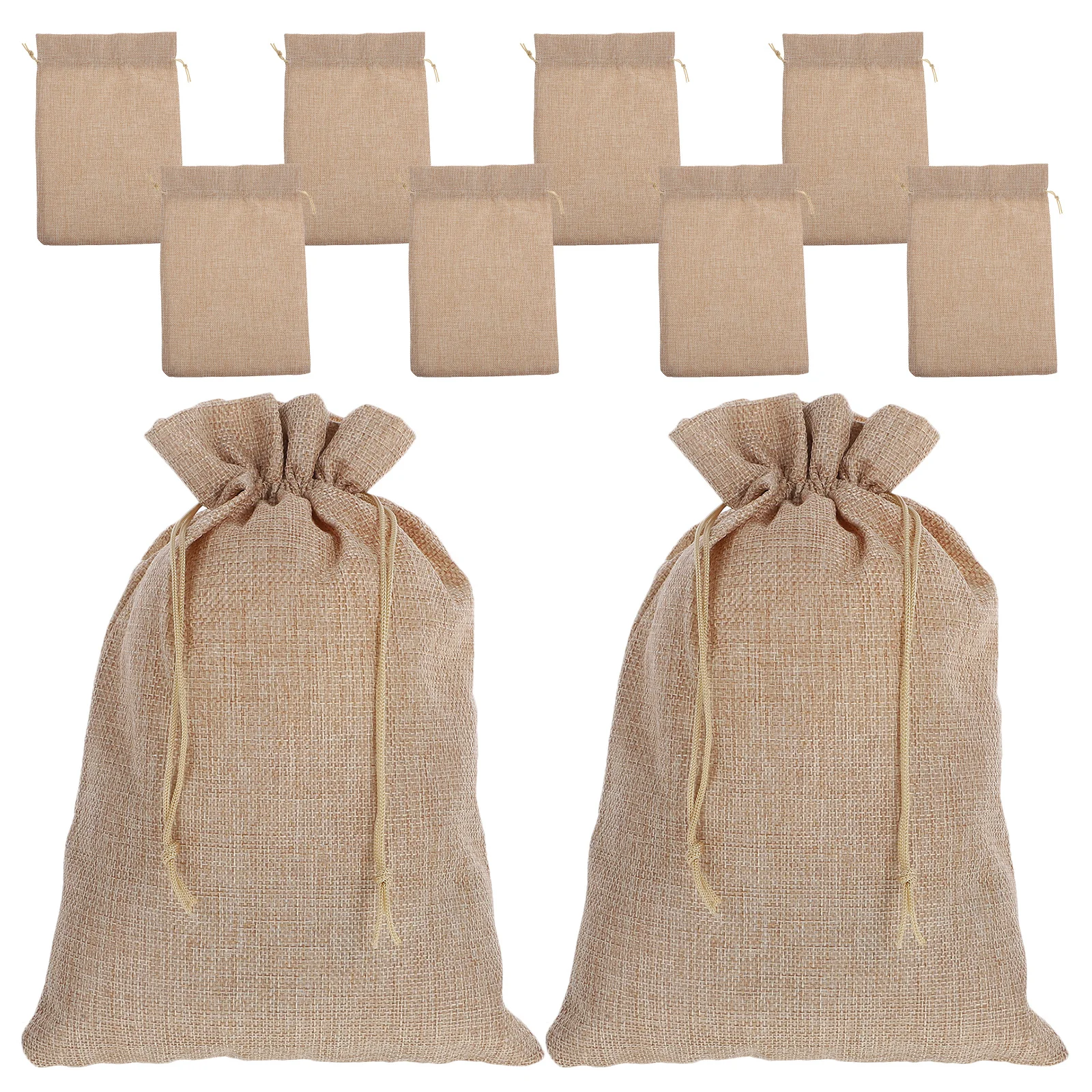 10 قطعة حقيبة برباط حقائب للهدايا للمجوهرات حفل زفاف مهرجان النسيج تخزين المنظم أكياس لملحقات بطاقة الحرف اليدوية #1