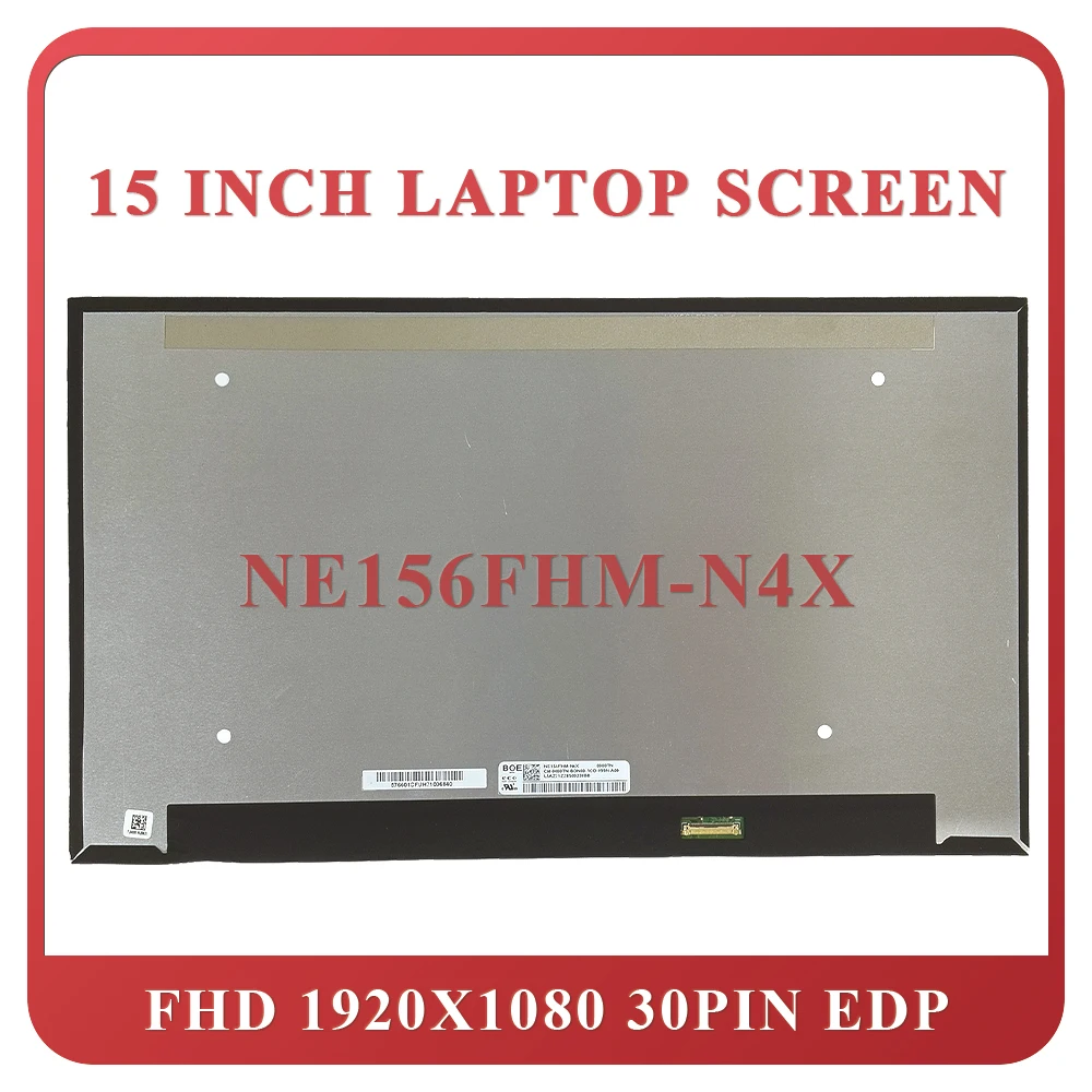 

15.6 Inch Laptop LCD Display Screen For Dell Latitude 5520 5521 5530 NE156FHM-N4X 1920x1080 IPS 30Pin EDP