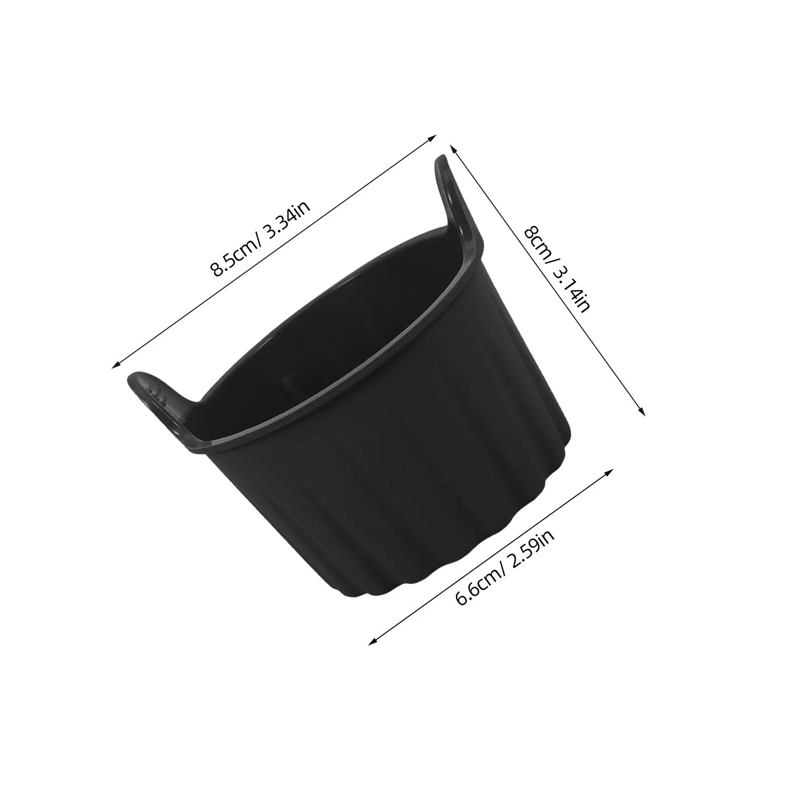 4Pcs Silicone Baking Molds Nonstick Muffin Cups Air Fryer Round Pan Heat Resistant Reusable for Cakes Pastry Cooking Oven Use view 2