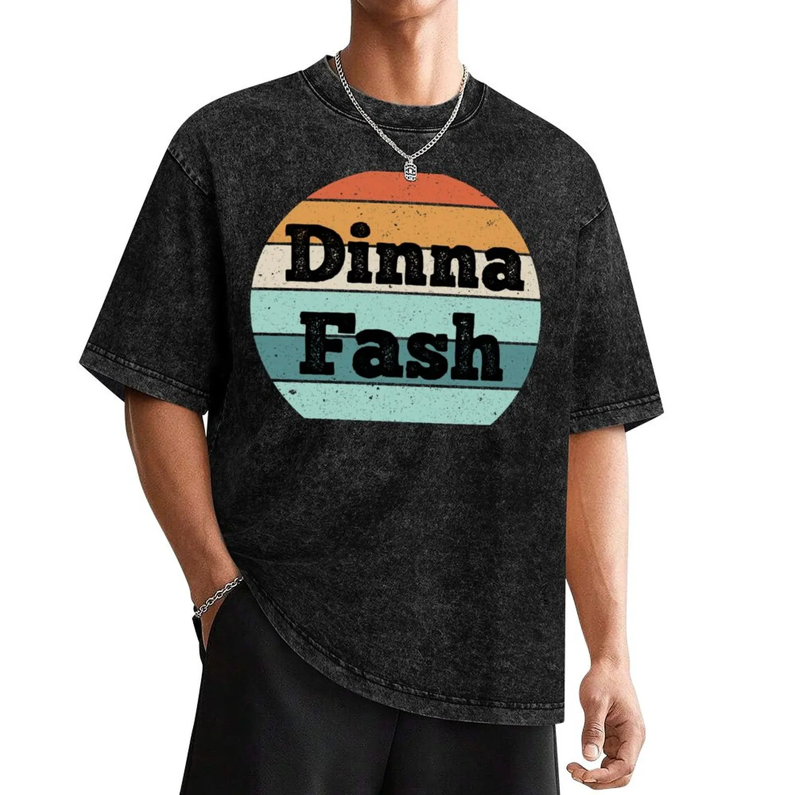 Dinna Fash - vintage T-Shirt sports fans graphic shirts custom shirt men tshirt