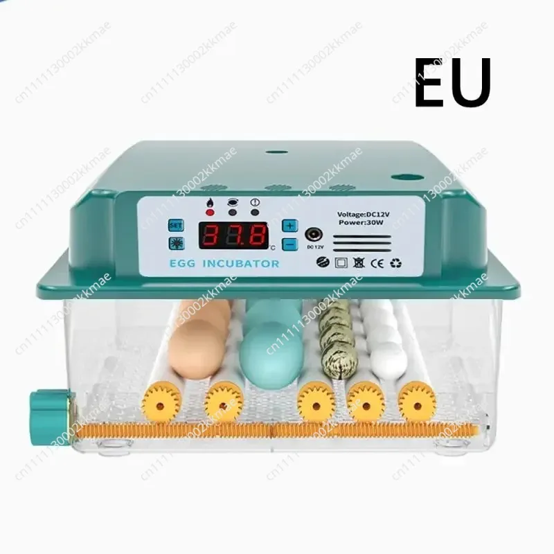 Small Home Incubator Fully Automatic Smart Egg Hatcher for Chicks and Quail, Chicken Egg Hatching Machine and Cabinet