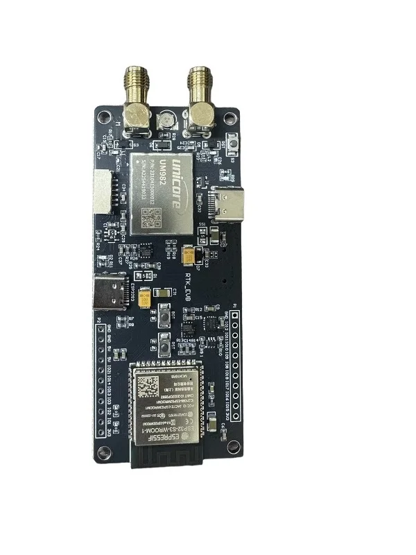 Um982 Full-Band Dual-Antenna Positioning and Directional Gnss Rtk Development Board Esp32S3 Main Control Wifi Bluetooth 5.0 Supports Tf Card Storage, Base Station and Mobile Station Can Be Configured