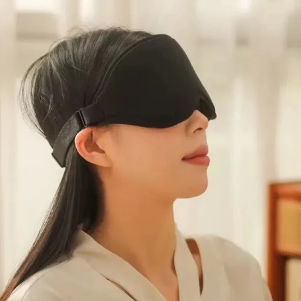 

Summer Soft 3D Eye Mask Pressure Free Breathable Sleeping Mask Light Blocking Capsule Eye Mask Sleep Space