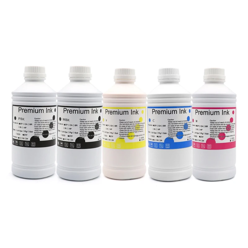 Imagem -06 - Tinta de Tintura para Impressora Epson Adequado para Epson T6941 T6942 T6943 T6944 T6945 T3200 T5200 T7200 T3270 T5270 T7270 T3000 T5000 T7000 1000ml