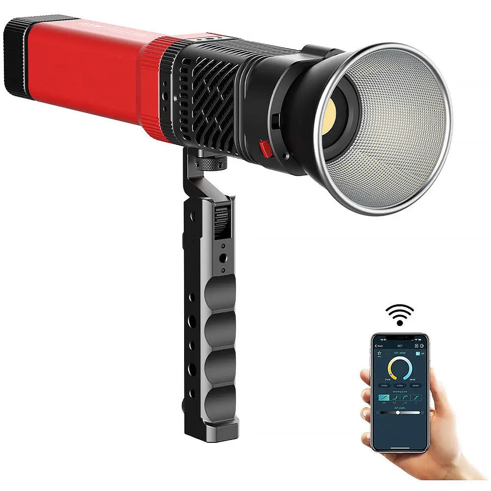 

GVM PD60B 60W Bi-Color LED Pocket Light 2700K-6800K Led Video Light Portable Lightweight Outdoor Fill Light APP Control