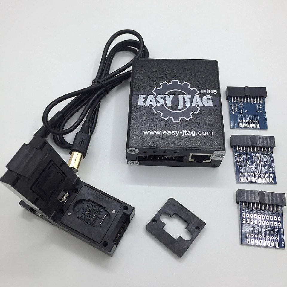 

New version Original Easy Jtag Plus Box And ISP Adapter (JTAG, ISP 1BIT, ISP 4BIT)And UFS 153 Socket