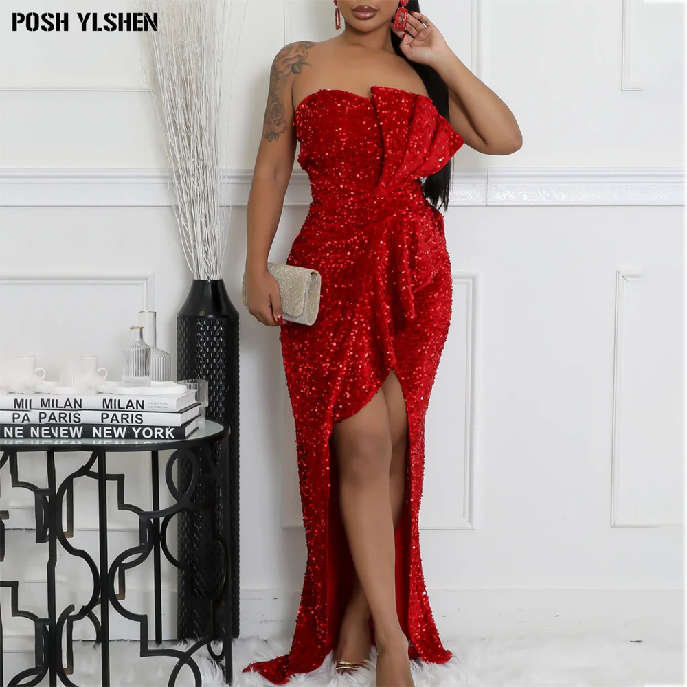 paillettes-africaines-longues-robes-de-soiree-pour-femme-vetements-sexy-rouge-afrique-robe-mode-maxi-soiree-robe-d'anniversaire-robe-femme-2026