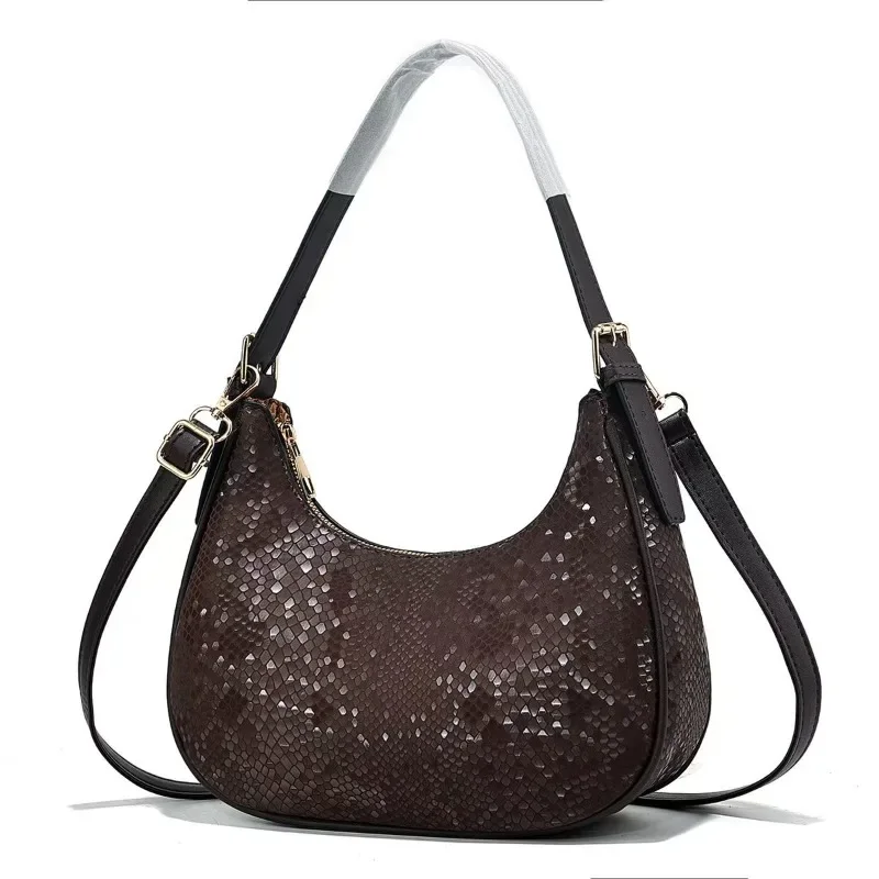 

2025 Women's Lightweight Saddle Bag - Mini Crossbody & Compact Shoulder Purse, Trendy Handheld Tote for Everyday Fashion