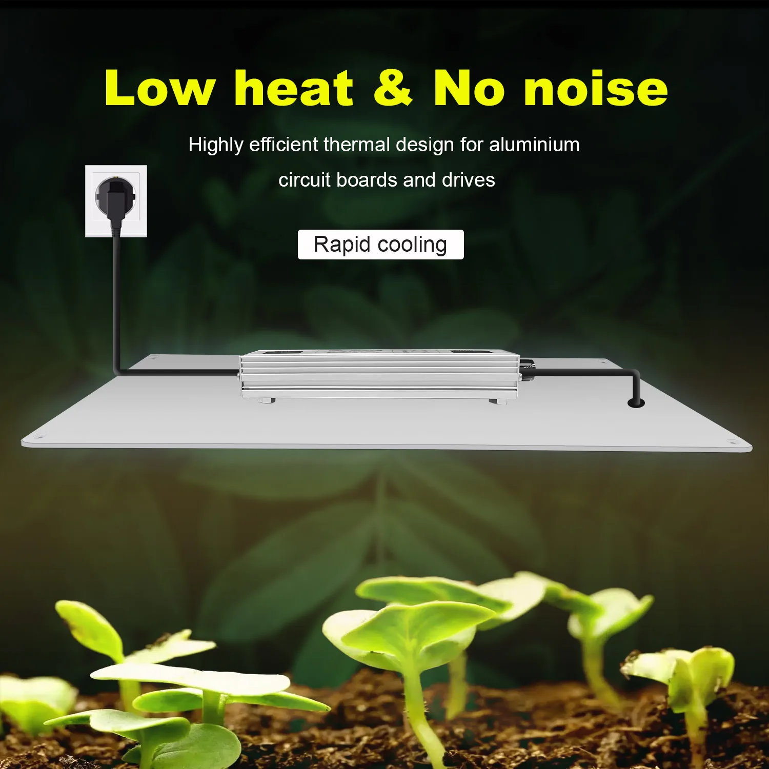 LM301H EVO 85W Vollspektrum UV-Infrarot Dimmbare Pflanzenwachstumslampe, Verwendet für Pflanzenwachstum und Blüte – Detail 5