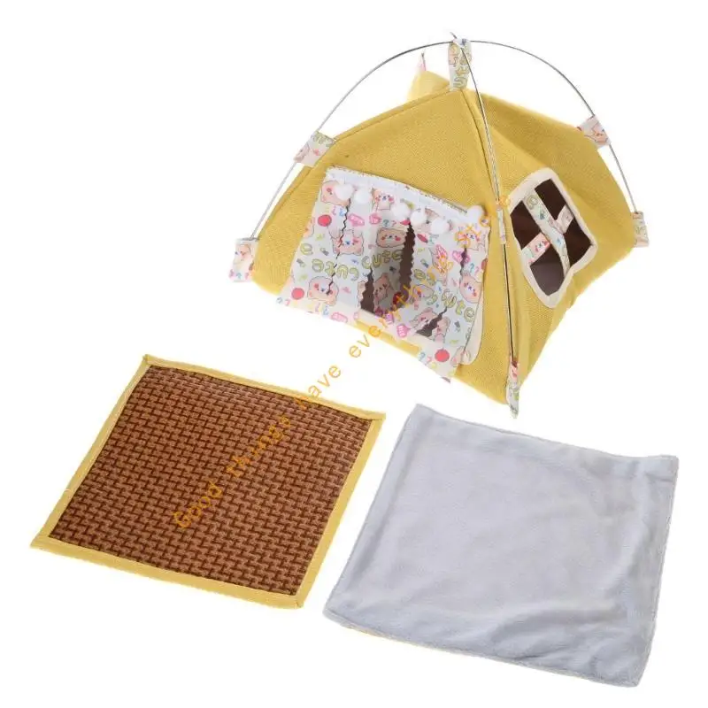 

Scratchproof Bird Nest Tent Parrots Hammock House Bird Cage Swing Hanging Bed 55KF