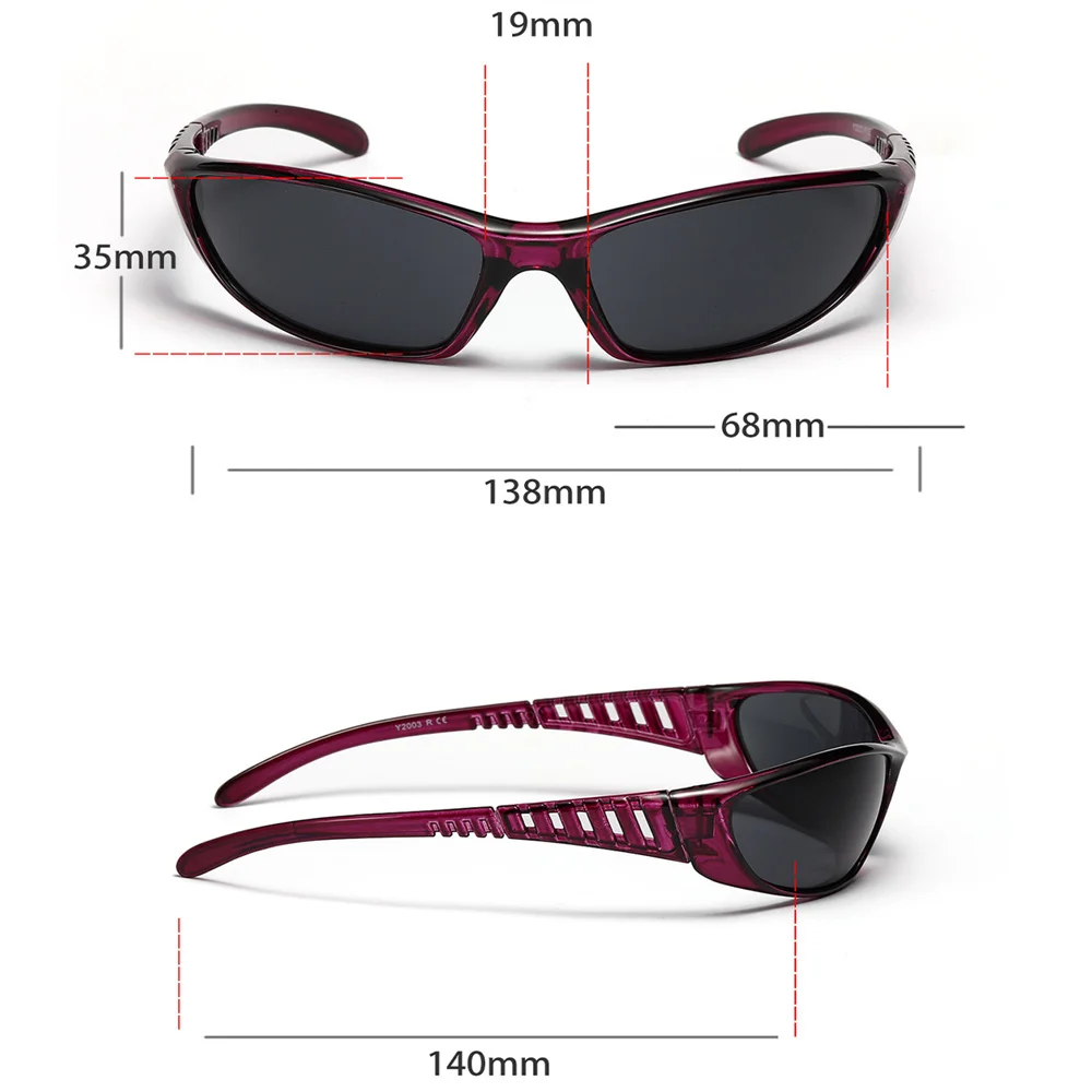 Y2K Sunglasses Men Women Color Hollowed Outdoor Driving UV400 Sunglasses Girls Net Red Hip Hop Gothic Women Sun Glasses 2023 Hot