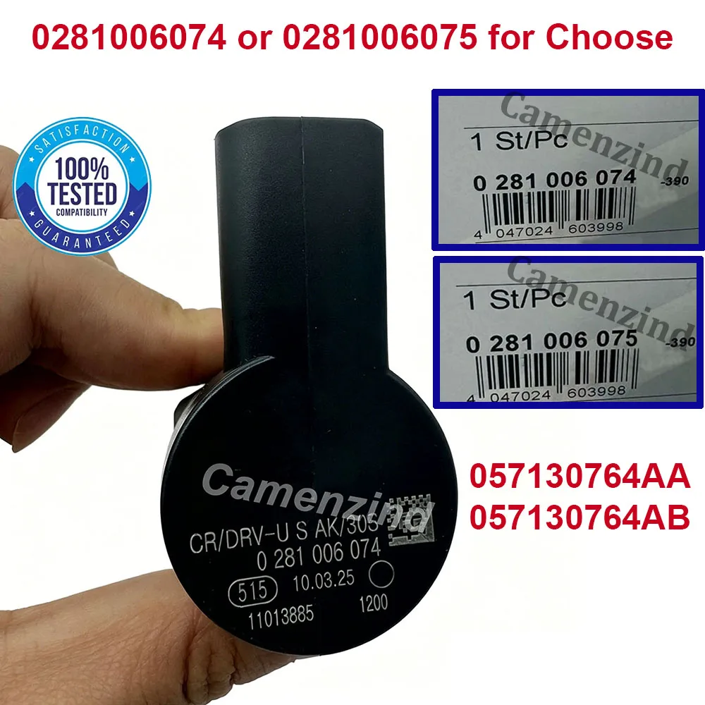 

0281006074 0281006075 DRV High Fuel Pressure Control Valve Regulator 057130764AB 057130764AA for Volkswagen VW 2016 for Audi A3