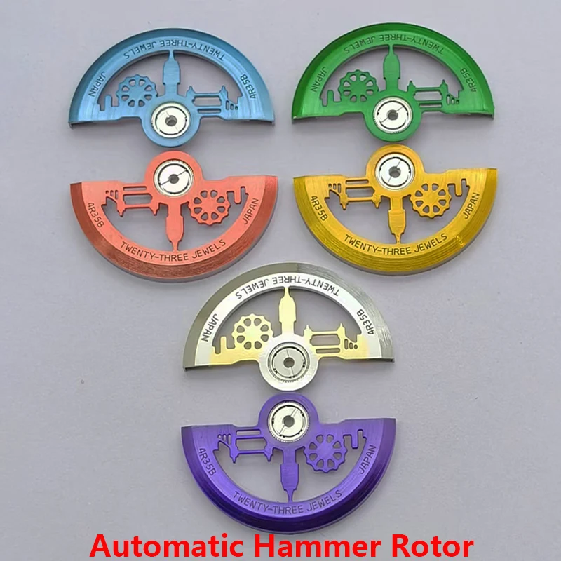 

Mod NH36 NH35 Movement Rotor Watch Pendulum Fits NH38 NH39 4R35 6R35 7S26 NH35 Movement Pendulum Oscillating Weight Hammer Parts