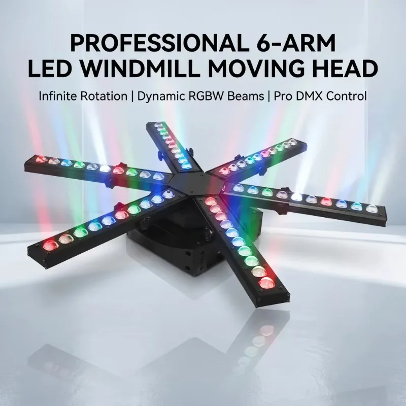 Professional Chameleon Matrix RGBW Light Emitting Diode beam of light mobile headlights with DMX512 control mode