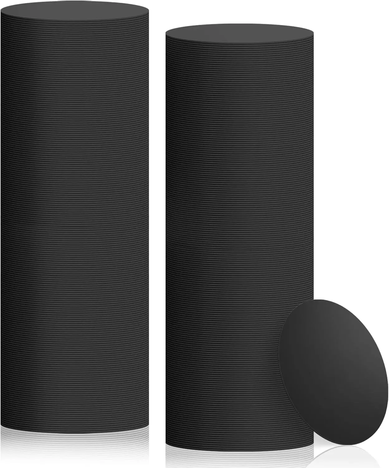 

Одноразовые бумажные подставки для баров, 400 шт., черные 4-дюймовые подставки для напитков, впитывающие и нескользящие для баров, ресторанов, семейных Gathe