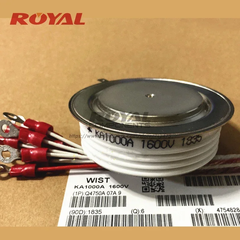KA1000A1600V KA1000A1400V KA1000A1200V KA1000A1800V KA1000A 1200V 1400V 1600V 1800VTIRISTOR NUEVO Y ORIGINAL