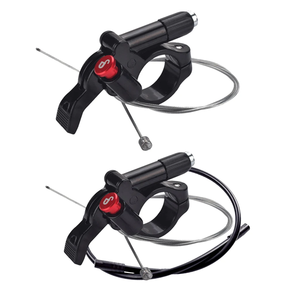 

Front Fork Remote Lockout Lever with Inner Cable Housing Bicycle Front Fork Remoting Lever for MTB Mountain Bike