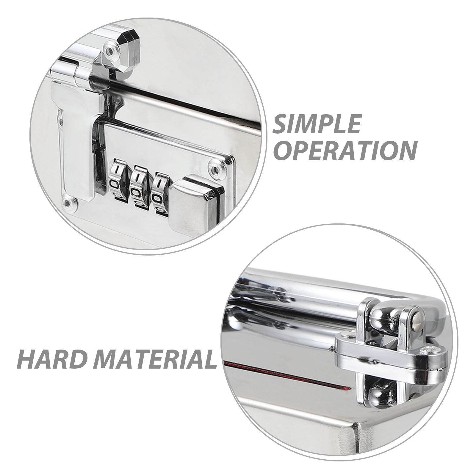 

Password Piggy Bank Stainless Steel Large Capacity Metal Money Box For Adults Compact Coin Bank Safe Storage Decorative Home