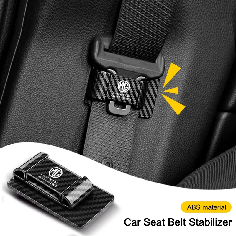 

Car Safety Belt Clip Anti-Wear Seat Belt Buckle Clamp Fixing Clip Stabilizer For MG 6 3 5 7 TF ZR ZS HS GT EV Astor One GS V80
