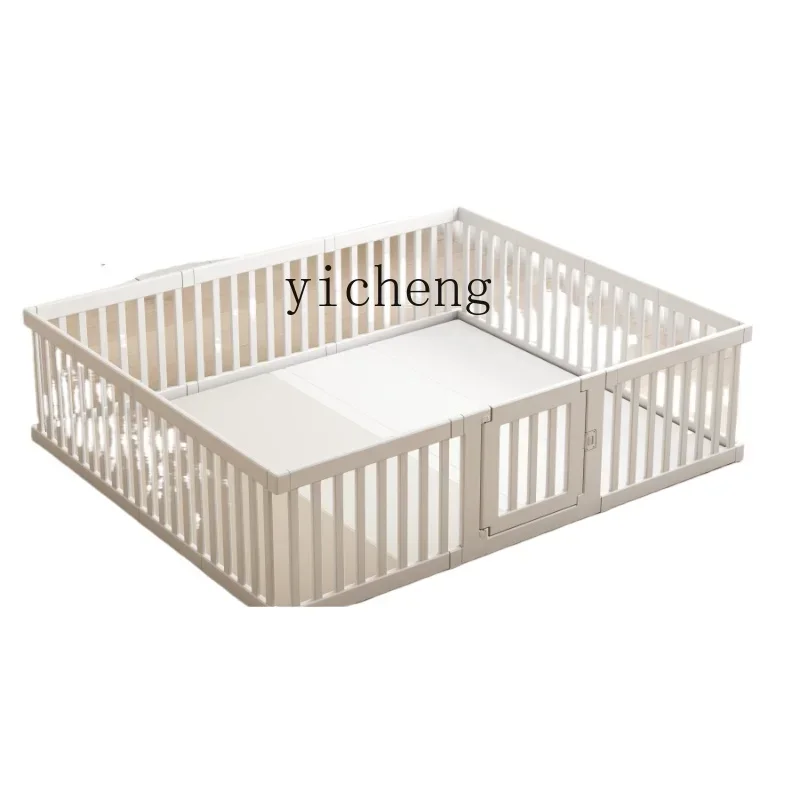 Tqh Baby Game Fence Baby Children Protective Grating Ground Crawling Mat Storage Rack Living Room Interior Household Hangers