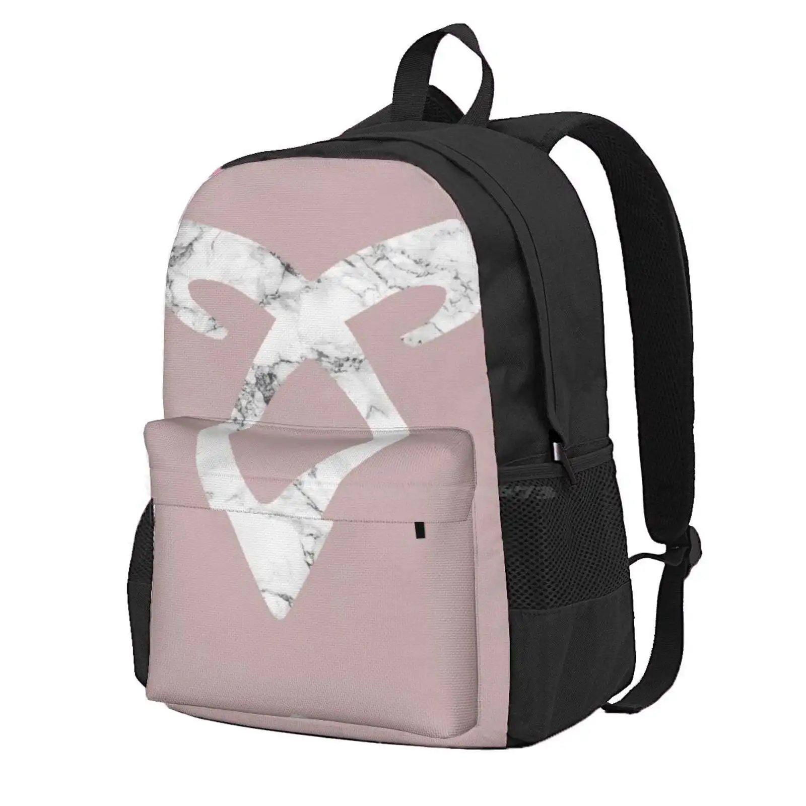 Rune Shadowhunters Marbre Hot Sale Schoolbag Backpack Fashion Bags Marble Shadowhunters Style Rune Angelic Power Fashion