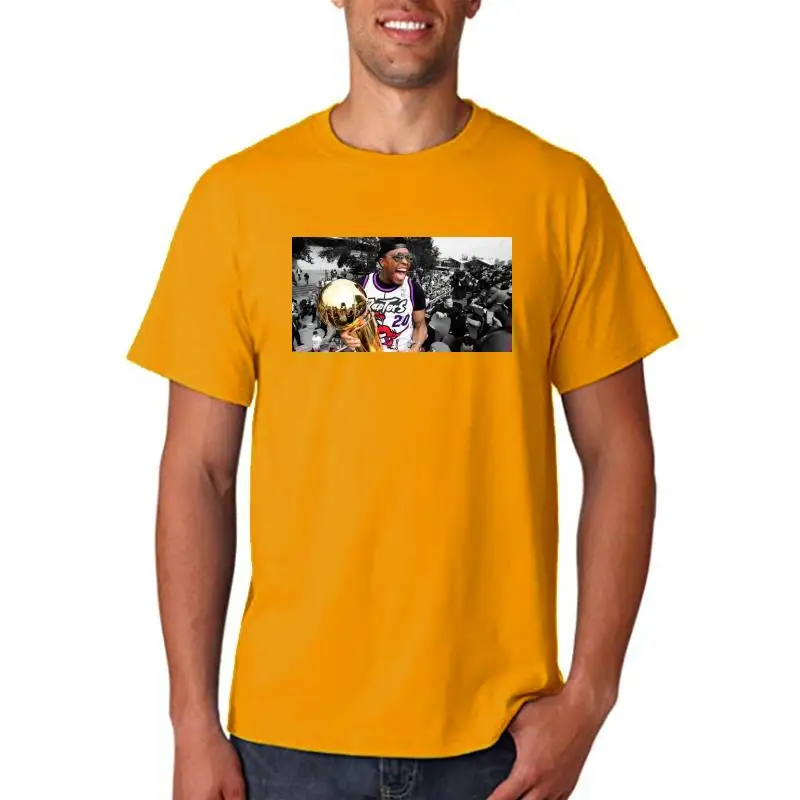 Toronto Basketball Fan Kyle Lowry Celebration T Shirt Gym Tee Shirt