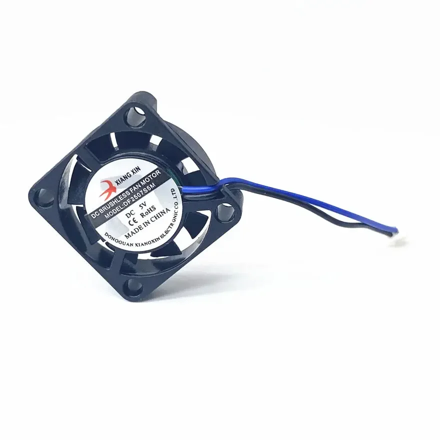 

NEW DC 3V 5V 2507 25x25x7MM 25MM Cooling Fan 11000RPM 2.5cm Mini Cooling Fan With 2pin