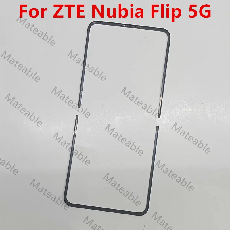 Edge Strips For ZTE Nubia Flip 5G Middle Frame Stand Housing Bezel Connect LCD Pressure Strip Repair Parts