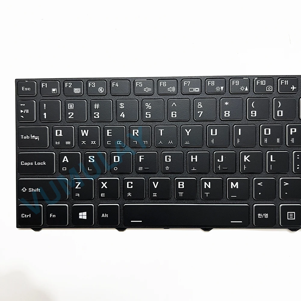 Imagem -04 - Teclado Coreano para Jogos Gigabyte g5 gd kd Mdg5 Kc5us1130shg7 kc ke Rc57 gd Mdclevo N15z3 Pb70 Pb50 Np55 Np60 Nh50 Nh58edq Nh50dc Np50de Np55de Np50db Pb50ed Pb50ef Pb50rc-g Pb51 Pb51ef 680-n15z011a-1