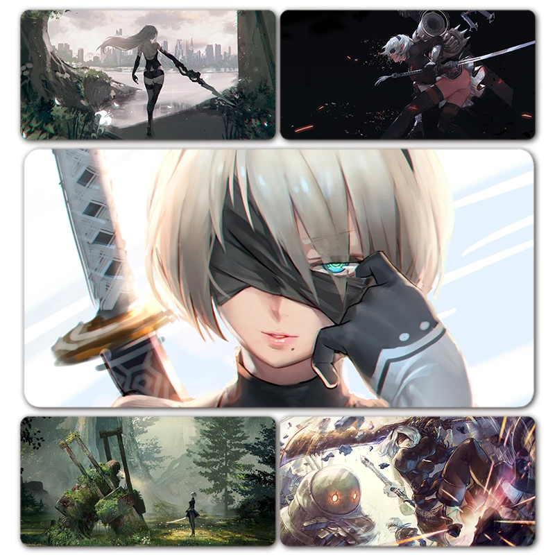 

Hot Video Game NieR YoRHa No. 2 Type B Gaming Girls 2B Mouse Pad Mousepad XXL Keyboard Desk Mat