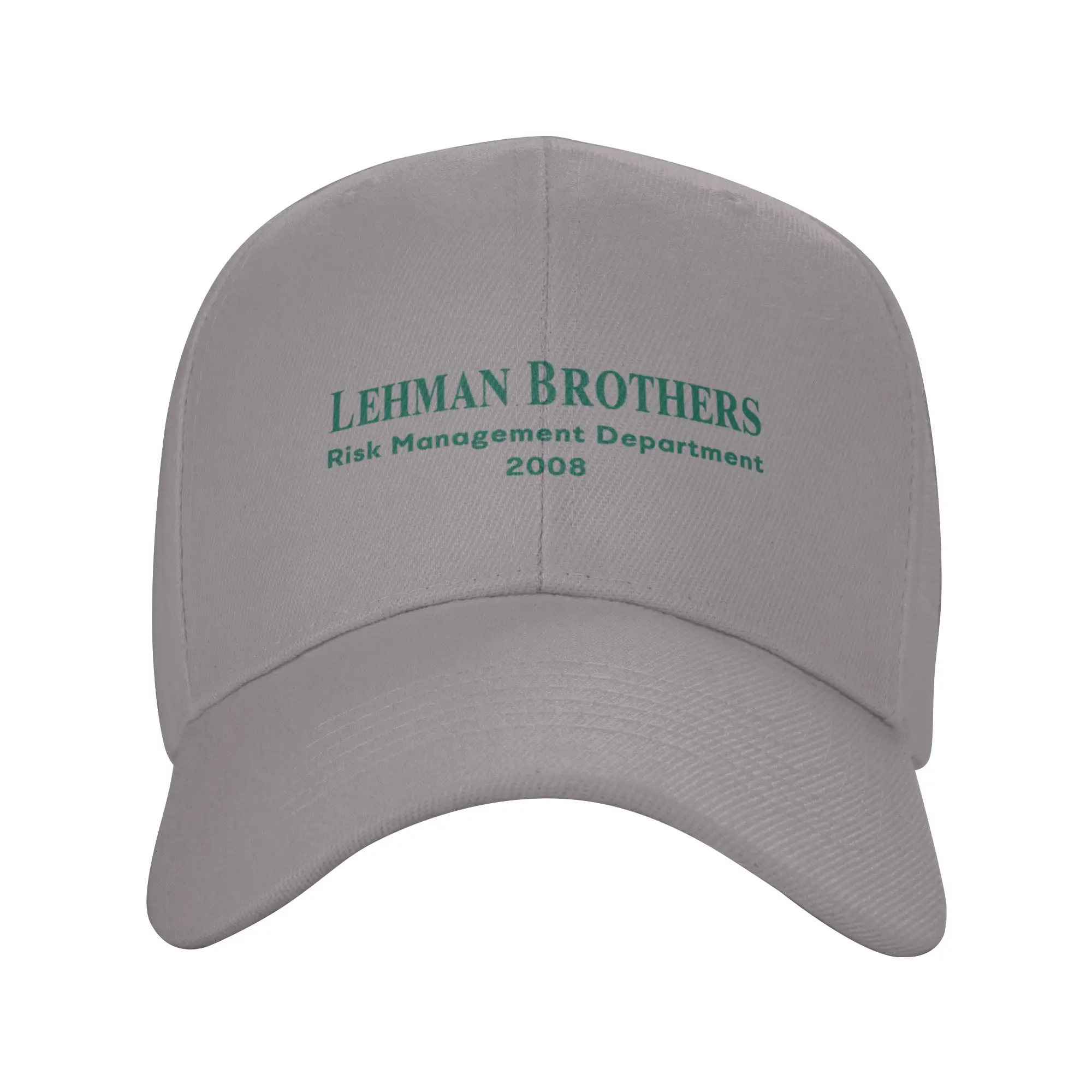 Hot Sale Lehman Brothers Risk Management Department 2008 Baseball Cap  Fashion Brand Men Caps  Mountain Climbing Brand Men Caps