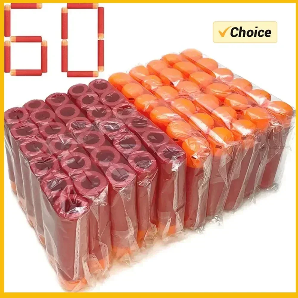 H120 pacote recarga dardos 9.5cm espuma blaster recarga balas compatíveis para mega armas brinquedo de espuma dardos para crianças presente aniversário