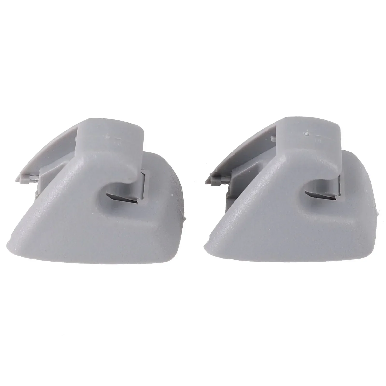 คลิปบังแดด 2 ชิ้นสําหรับเชฟโรเลตสําหรับ Opel 95994975   สําหรับ Cruze Spark รถยนต์ Sunvisor Hooks สนับสนุนวงเล็บอุปกรณ์ตกแต่งภายในรถยนต์