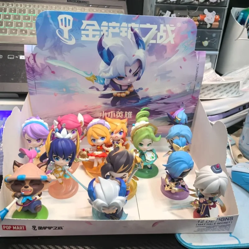 Hot Auto Battler Game Teamfight Tactics Yasuo Irelia Riven Little Hero Series Blind Box Figures Toy Collection Surprise Gifts