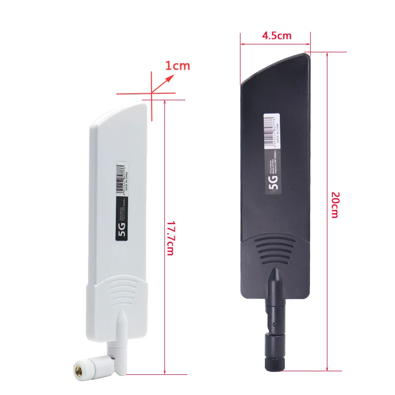 2PCS 5G CPE Pro outdoor router antenna Huawei b311 5E773 modem WIFI full band amplifier 40DBI antenna TS9 interface 600-6000MHz