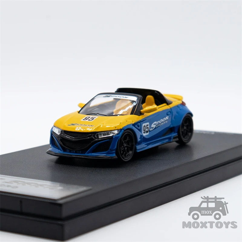 TIME MICRO 1:64 Honda S660 Spoon Low / High Tail Diecast Model Car